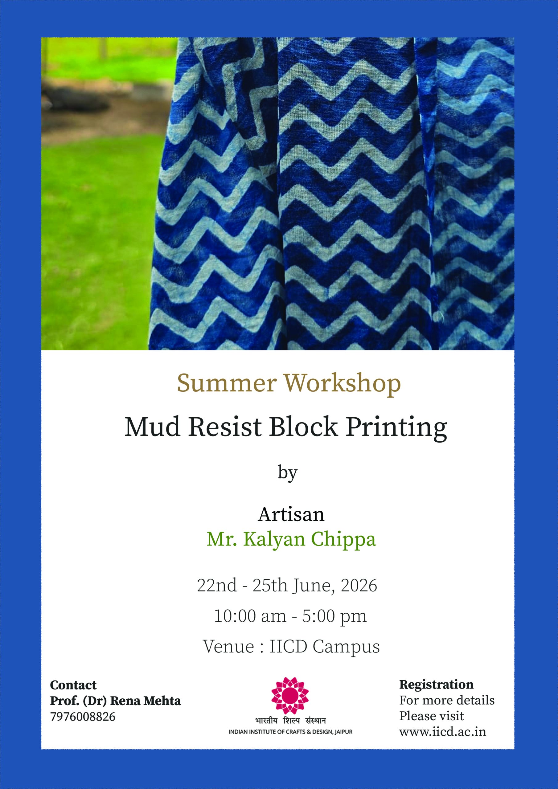 Mud resist block printing Mud resist block printing